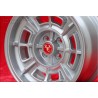 1 cerchio Cromodora CD68 7x15 4x98 Fiat Lancia 124 Abarth Coupe Spider 125 131 132 Beta Montecarlo silver