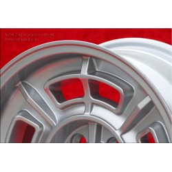 1 wheel Cromodora CD68 7x15 4x98 Fiat Lancia 124 Abarth Coupe Spider 125 131 132 Beta Montecarlo silver