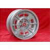 1 cerchio Cromodora CD68 7x15 4x98 Fiat Lancia 124 Abarth Coupe Spider 125 131 132 Beta Montecarlo silver