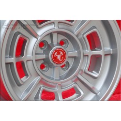 1 Felge Cromodora CD68 7x15 4x98 Fiat Lancia 124 Abarth Coupe Spider 125 131 132 Beta Montecarlo silver