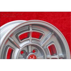 1 cerchio Cromodora CD68 7x15 4x98 Fiat Lancia 124 Abarth Coupe Spider 125 131 132 Beta Montecarlo silver