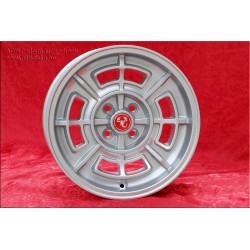 1 cerchio Cromodora CD68 7x15 4x98 Fiat Lancia 124 Abarth Coupe Spider 125 131 132 Beta Montecarlo silver