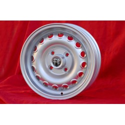 1 cerchio Campagnolo 6x14 4x108 Alfa Romeo Giulia 105 Berlina Coupe Spider GT GTA GTC silver