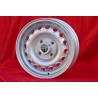 1 cerchio Campagnolo 6x14 4x108 Alfa Romeo Giulia 105 Berlina Coupe Spider GT GTA GTC silver