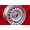 1 cerchio Campagnolo 6x14 4x108 Alfa Romeo Giulia 105 Berlina Coupe Spider GT GTA GTC silver