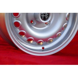 1 cerchio Campagnolo 6x14 4x108 Alfa Romeo Giulia 105 Berlina Coupe Spider GT GTA GTC silver