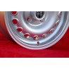 1 cerchio Campagnolo 6x14 4x108 Alfa Romeo Giulia 105 Berlina Coupe Spider GT GTA GTC silver