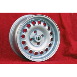 4 cerchi Campagnolo 7x15 + 7x15 4x108 Alfa Romeo 105 Coupe Spider GT GTA GTC Montreal