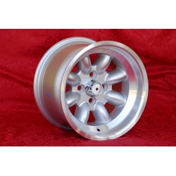 4 Felgen Minilite 8x13 + 9x13 4x98 Fiat 124 Spider Coupe X19