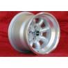 4 cerchi Minilite 8x13 + 9x13 4x98 Fiat 124 Spider Coupe X19