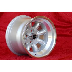 4 Felgen Minilite 8x13 + 9x13 4x98 Fiat 124 Spider Coupe X19