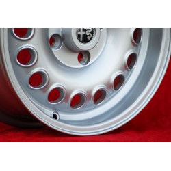 4 Felgen Campagnolo 7x15 + 7x15 4x108 Alfa Romeo 105 Coupe Spider GT GTA GTC Montreal