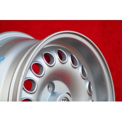 4 cerchi Campagnolo 7x15 + 7x15 4x108 Alfa Romeo 105 Coupe Spider GT GTA GTC Montreal