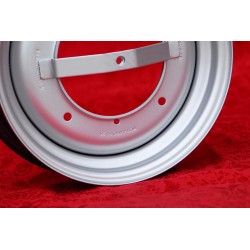 1 wheel OE steel 3.5x12 4x190 Fiat Autobianchi Fiat 500 nuova Cinquecento Bianchina silver