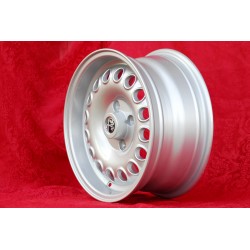 4 cerchi Campagnolo 7x15 + 7x15 4x108 Alfa Romeo 105 Coupe Spider GT GTA GTC Montreal