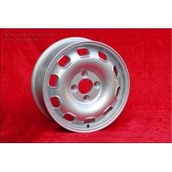 1 cerchio TZ 5.5x15 4x108 Alfa Romeo Giulia TI Super 105 -1971 Giulietta 101 750 silver