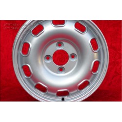 1 cerchio TZ 5.5x15 4x108 Alfa Romeo Giulia TI Super 105 -1971 Giulietta 101 750 silver