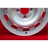 1 Felge TZ 5.5x15 4x108 Alfa Romeo Giulia TI Super 105 -1971 Giulietta 101 750 silver