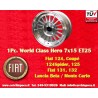 1 Felge WCHE 7x15 4x98 Alfa Fiat Lancia Alfetta Alfetta GT   GTV 33 75 1.6i 1.8i 2.0TDI 90 164 Giulietta Fiat 124 Coupe 