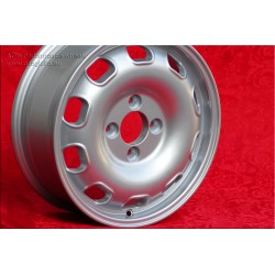 1 cerchio TZ 5.5x15 4x108 Alfa Romeo Giulia TI Super 105 -1971 Giulietta 101 750 silver