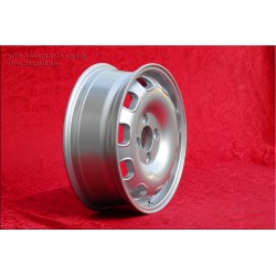 1 cerchio TZ 5.5x15 4x108 Alfa Romeo Giulia TI Super 105 -1971 Giulietta 101 750 silver