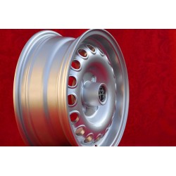 1 cerchio Campagnolo 6x14 4x108 Alfa Romeo Giulia 105 Berlina Coupe Spider GT GTA GTC silver