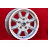 1 Felge Minilite 6x14 5x112 Ford Mercedes Consul Granada P5 P6 P7 Mercedes 108 109 113 114 115 116 123 silver/diamond cu