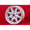 1 Felge Minilite 6x14 5x112 Ford Mercedes Consul Granada P5 P6 P7 Mercedes 108 109 113 114 115 116 123 silver/diamond cu