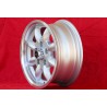 1 cerchio Minilite 6x14 5x112 Ford Mercedes Consul Granada P5 P6 P7 Mercedes 108 109 113 114 115 116 123 silver/diamond 