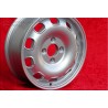 4 cerchi TZ 5.5x15 4x108 Alfa Romeo Giulia TI Super 105 -1971 Giulietta 101 750 silver