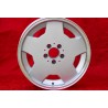 1 wheel Aero 8x17 5x112 Mercedes w107 w108 w109 w116 w123 w126 w129 silver/diamond cut