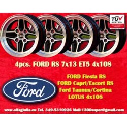 4 cerchi RS 7x13 4x108 Ford...