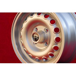 1 wheel Campagnolo 6x14 4x108 Alfa Romeo Giulia 105 Berlina Coupe Spider GT GTA GTC silver