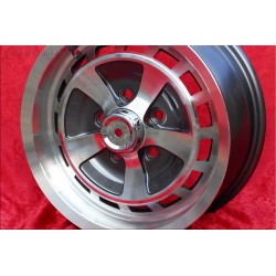 1 wheel XJS 6x15 5x120.65 Jaguar XJ6 12 serie 1-3 XJS anthracite/diamond cut