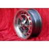 1 cerchio XJS 6x15 5x120.65 Jaguar XJ6 12 serie 1-3 XJS anthracite/diamond cut