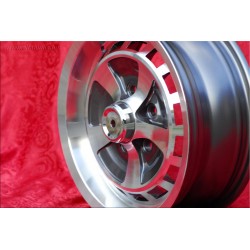 1 jante XJS 6x15 5x120.65 Jaguar XJ6 12 serie 1-3 XJS anthracite/diamond cut