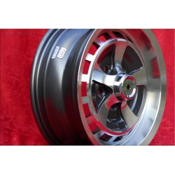 1 cerchio XJS 6x15 5x120.65 Jaguar XJ6 12 serie 1-3 XJS anthracite/diamond cut