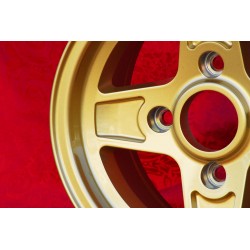 1 cerchio Campagnolo 7x13 4x130 Lancia Fulvia Zagato Coupe gold