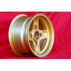 1 cerchio Campagnolo 7x13 4x130 Lancia Fulvia Zagato Coupe gold