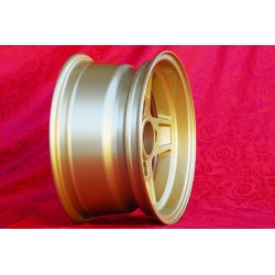 1 cerchio Campagnolo 7x13 4x130 Lancia Fulvia Zagato Coupe gold