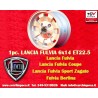 1 cerchio Cromodora CD28 6x14 4x130 Lancia Fulvia 2000 silver