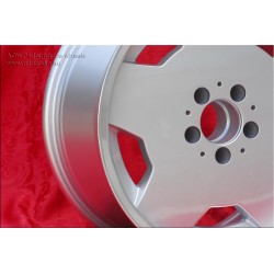 4 cerchi Aero 8x17 + 9x17 5x112 Mercedes w107 w108 w109 w116 w123 w126 w129