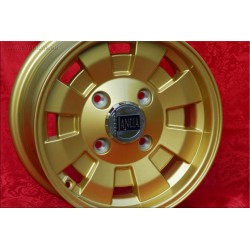 1 jante Cromodora CD28 6x14 4x130 Lancia Fulvia 2000 gold