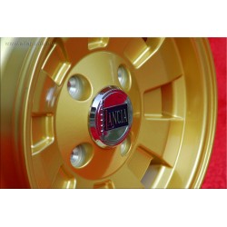 1 cerchio Cromodora CD28 6x14 4x130 Lancia Fulvia 2000 gold