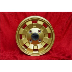 1 cerchio Cromodora CD28 6x14 4x130 Lancia Fulvia 2000 gold