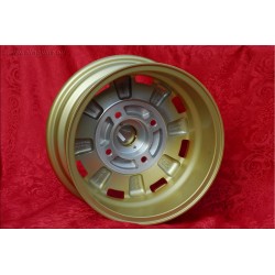 1 Felge Cromodora CD28 6x14 4x130 Lancia Fulvia 2000 gold