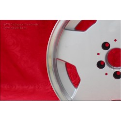 4 cerchi Aero 8x17 + 9x17 5x112 Mercedes w107 w108 w109 w116 w123 w126 w129