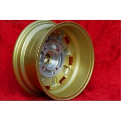 1 cerchio Cromodora CD28 6x14 4x130 Lancia Fulvia 2000 gold