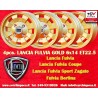 4 cerchi Cromodora CD28 6x14 4x130 Lancia Fulvia 2000 gold