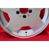 4 cerchi Aero 8x17 + 9x17 5x112 Mercedes w107 w108 w109 w116 w123 w126 w129